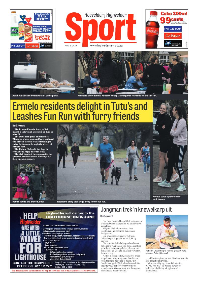 Highvelder Newspaper 2 June 2023 page 8