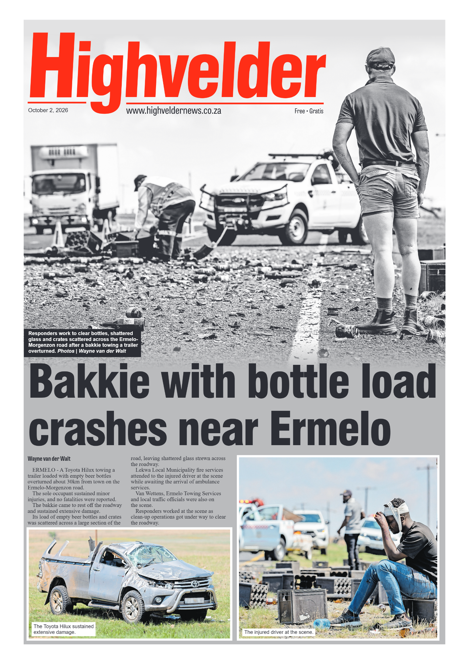 Highvelder Newspaper 2 October 2026 page 1