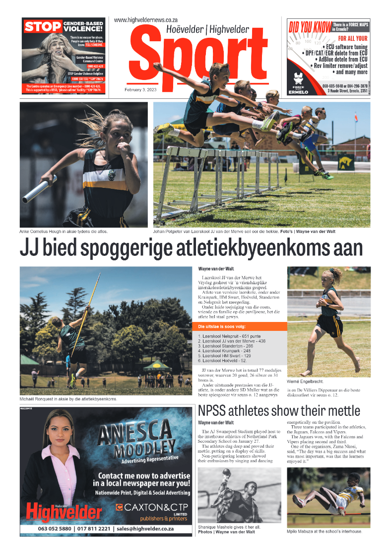 Highvelder Newspaper 3 February 2023 page 8