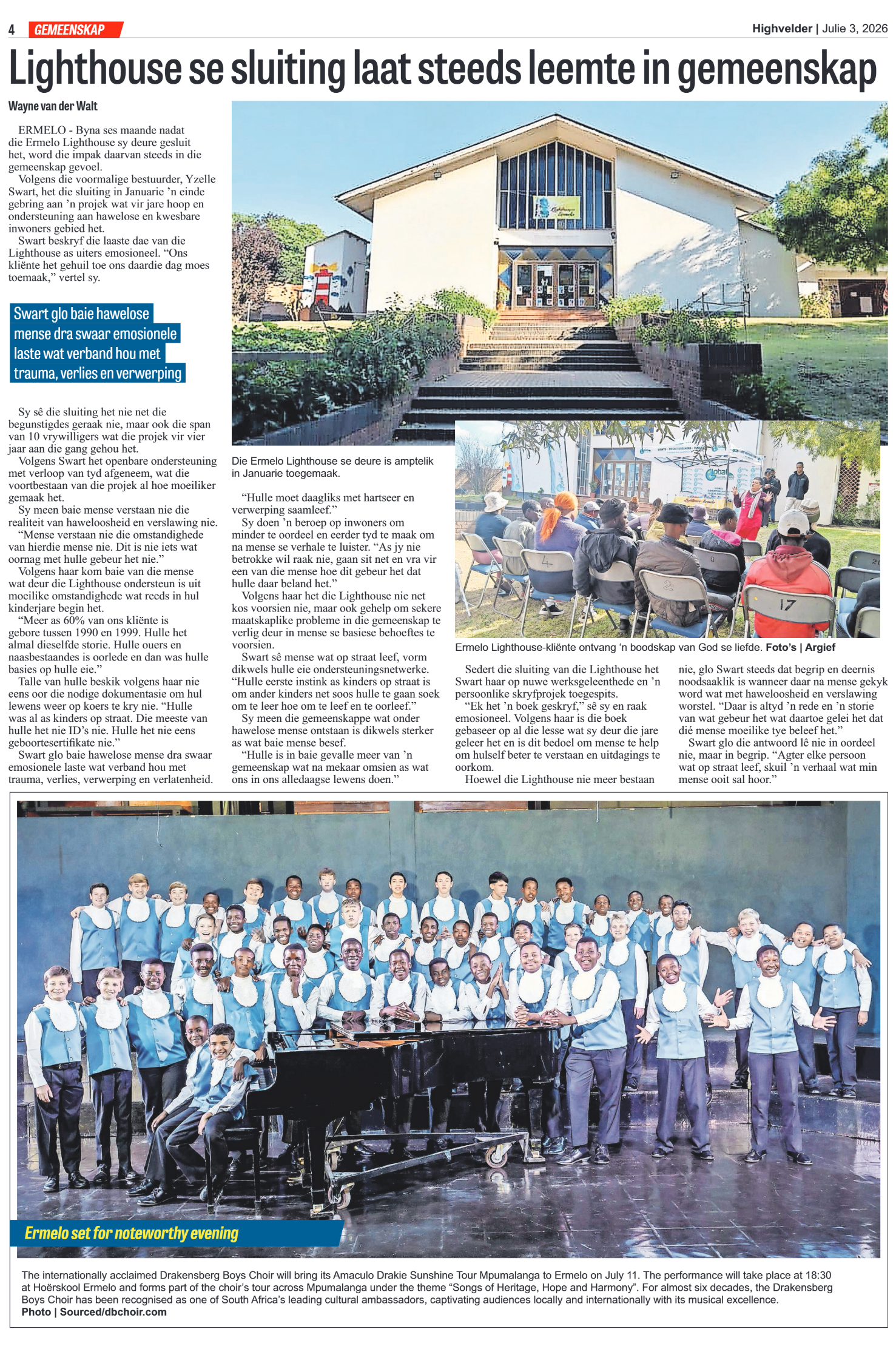 Highvelder Newspaper 3 July 2026 page 4