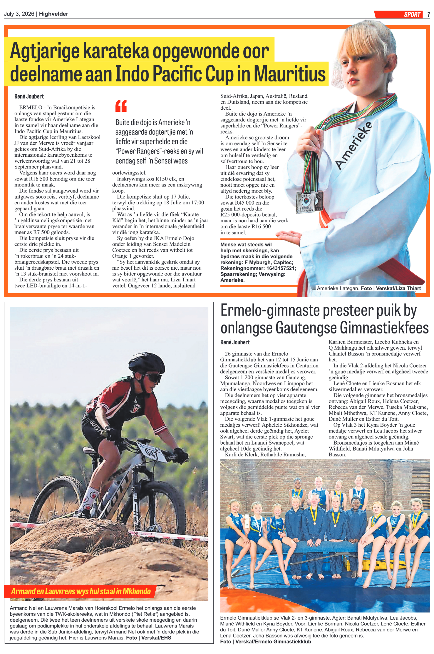 Highvelder Newspaper 3 July 2026 page 7