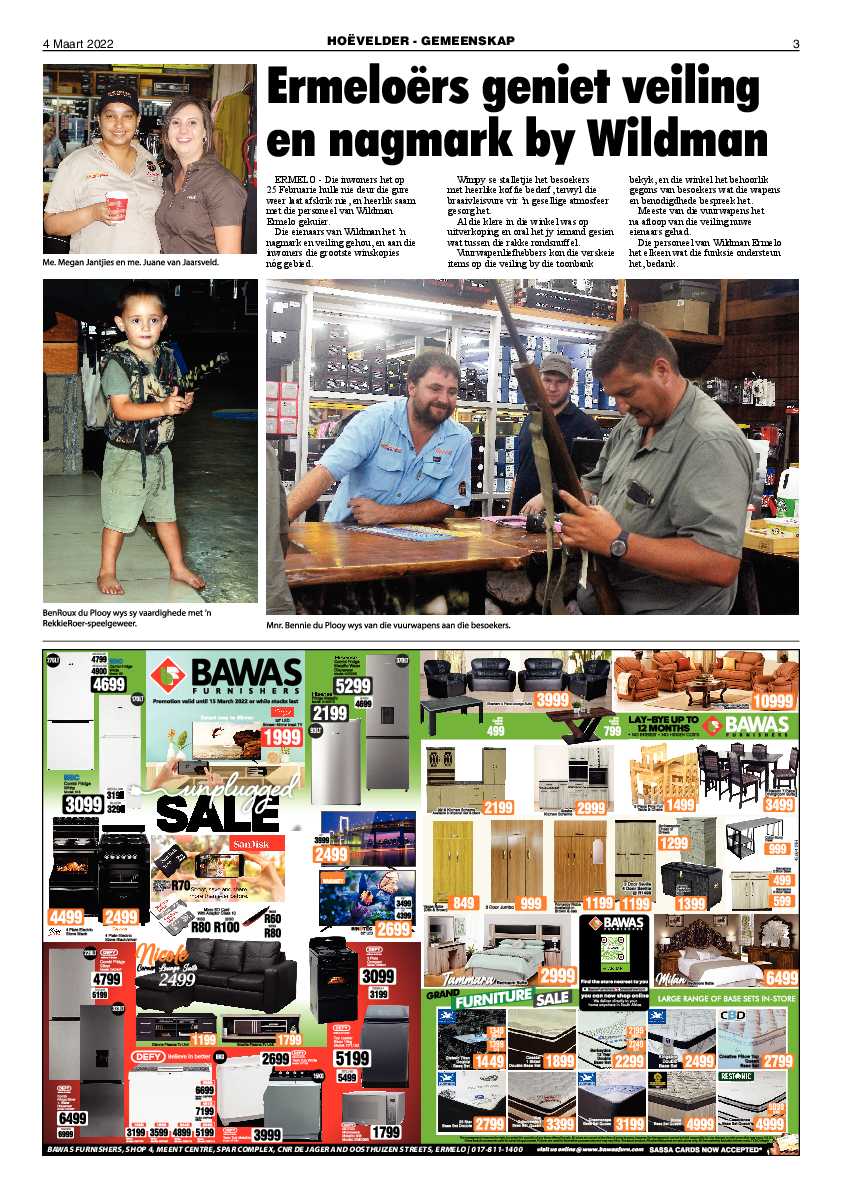 Highvelder Newspaper 4 March 2022 page 3