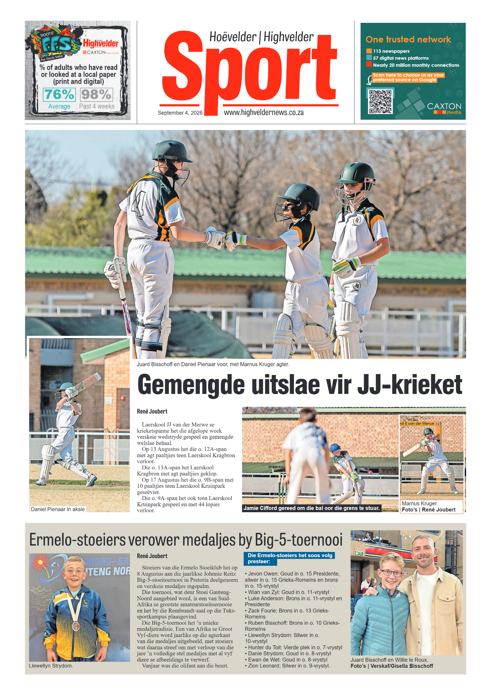 Highvelder Newspaper 4 September 2026 page 8