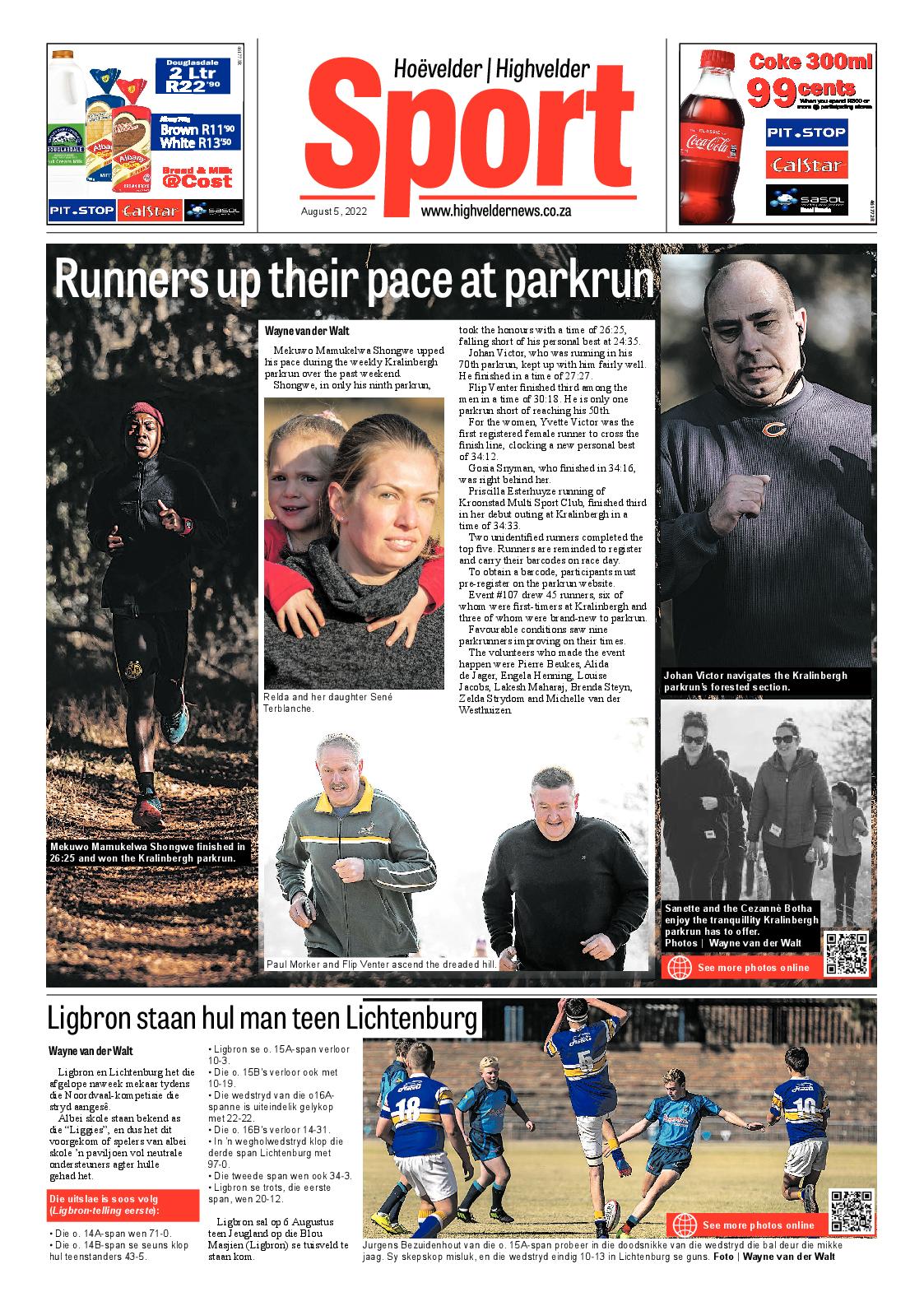 Highvelder Newspaper 5 August 2022 page 8