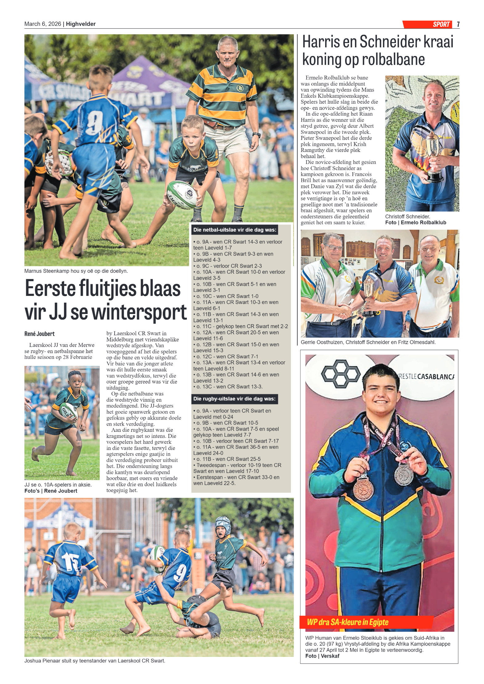 Highvelder Newspaper 6 March 2026 page 7