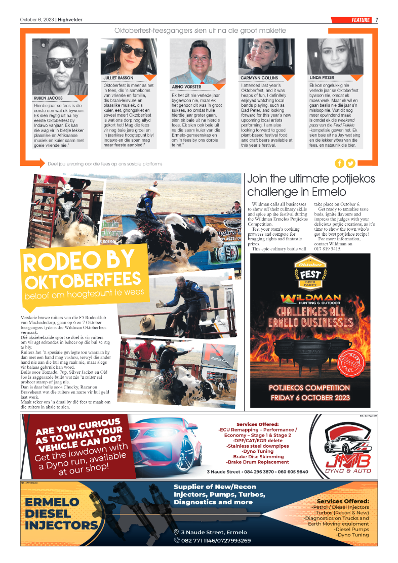 Highvelder Newspaper 6 October 2023 page 7