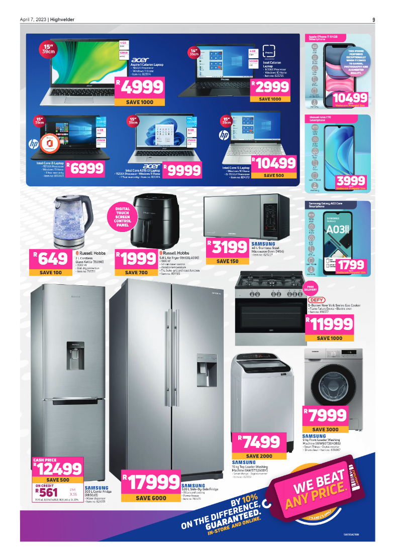 Highvelder Newspaper 7 April 2023 page 9