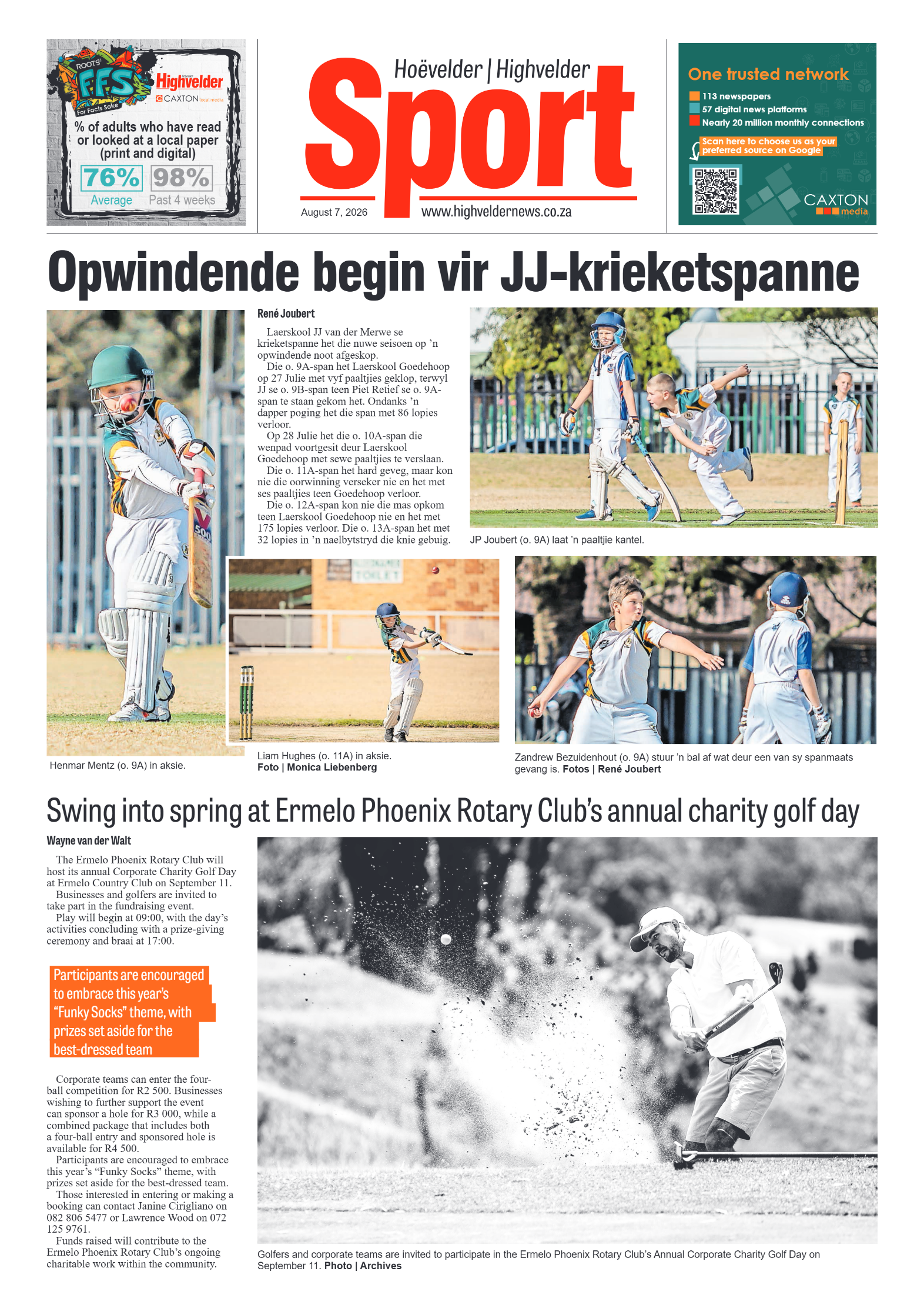 Highvelder Newspaper 7 August 2026 page 4
