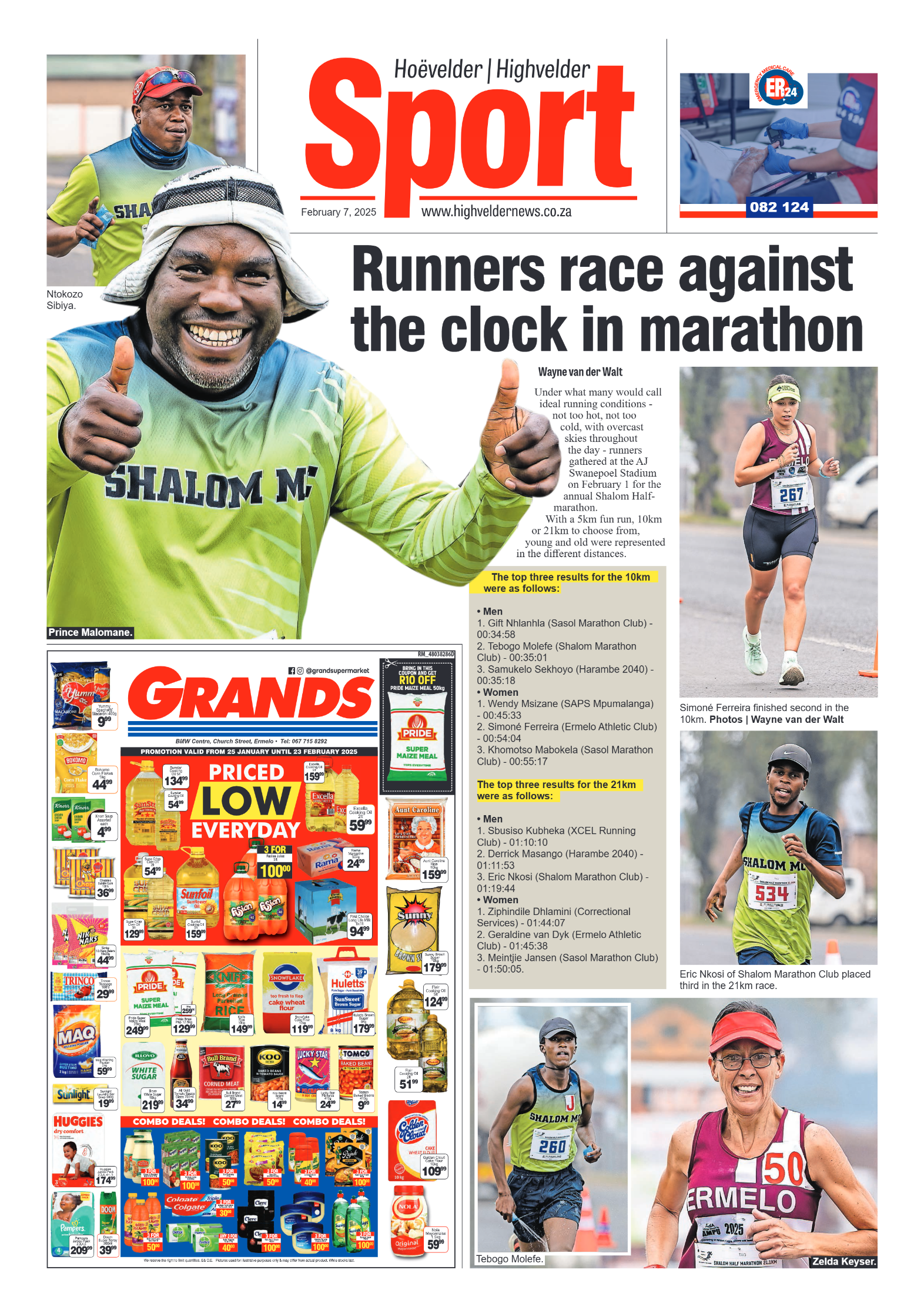 Highvelder Newspaper 7 February 2025 page 8