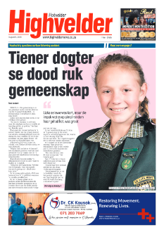 Highvelder Newspaper 8 August 2025