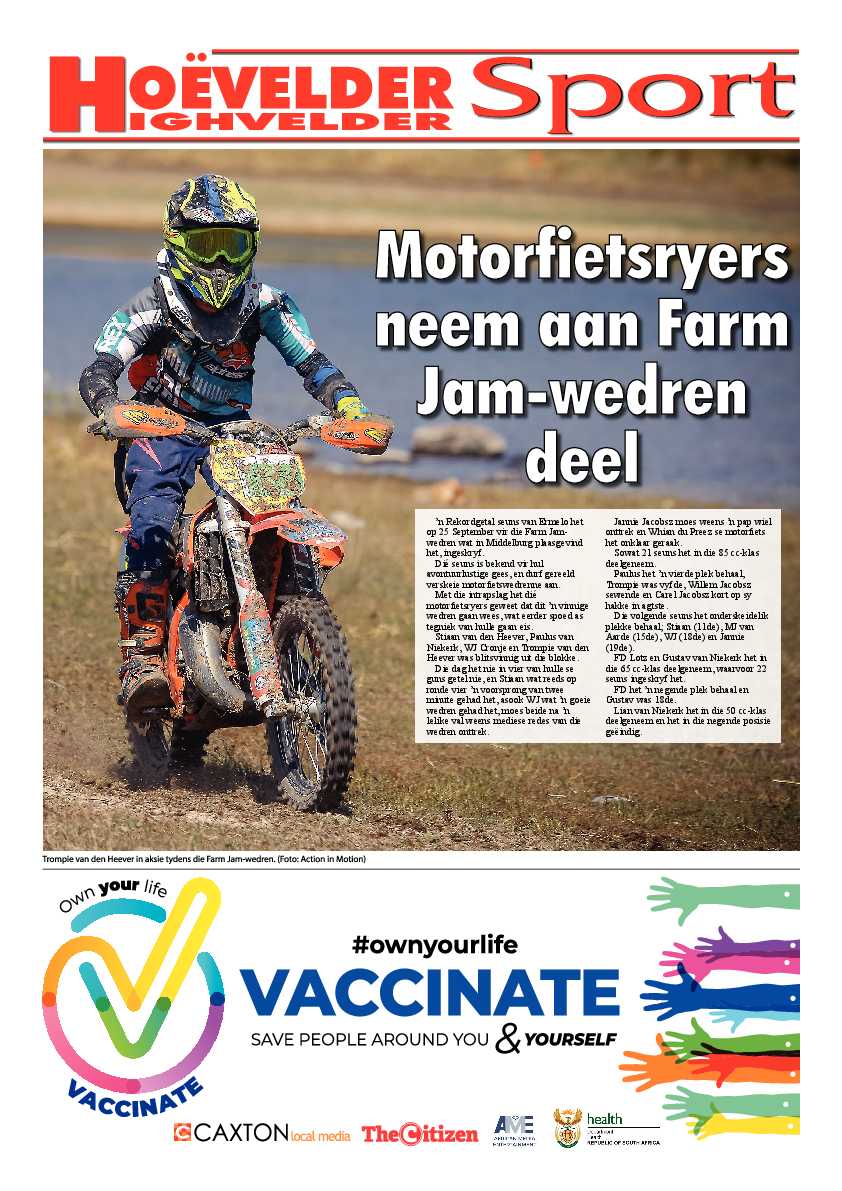 Highvelder Newspaper 8 October 2021 page 8