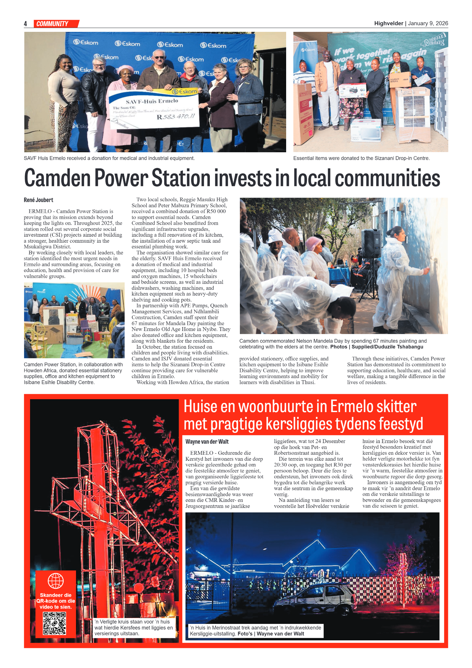 Highvelder Newspaper 9 January 2026 page 4
