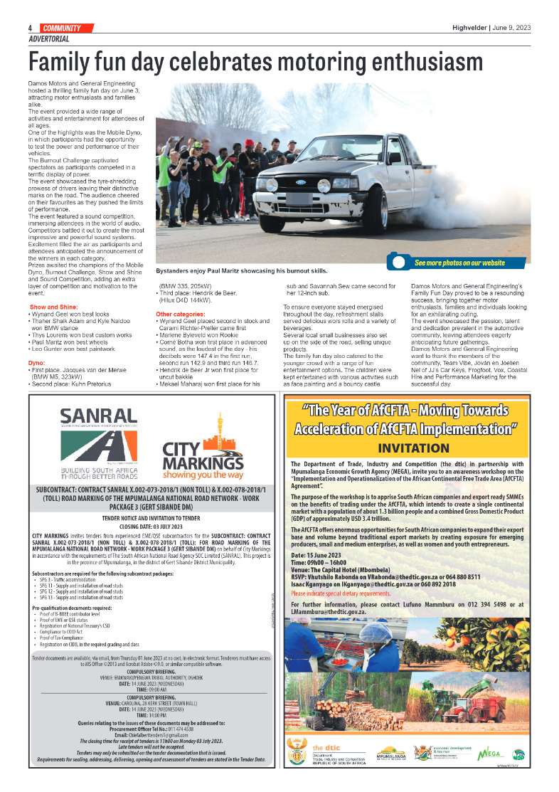 Highvelder Newspaper 9 June 2023 page 4