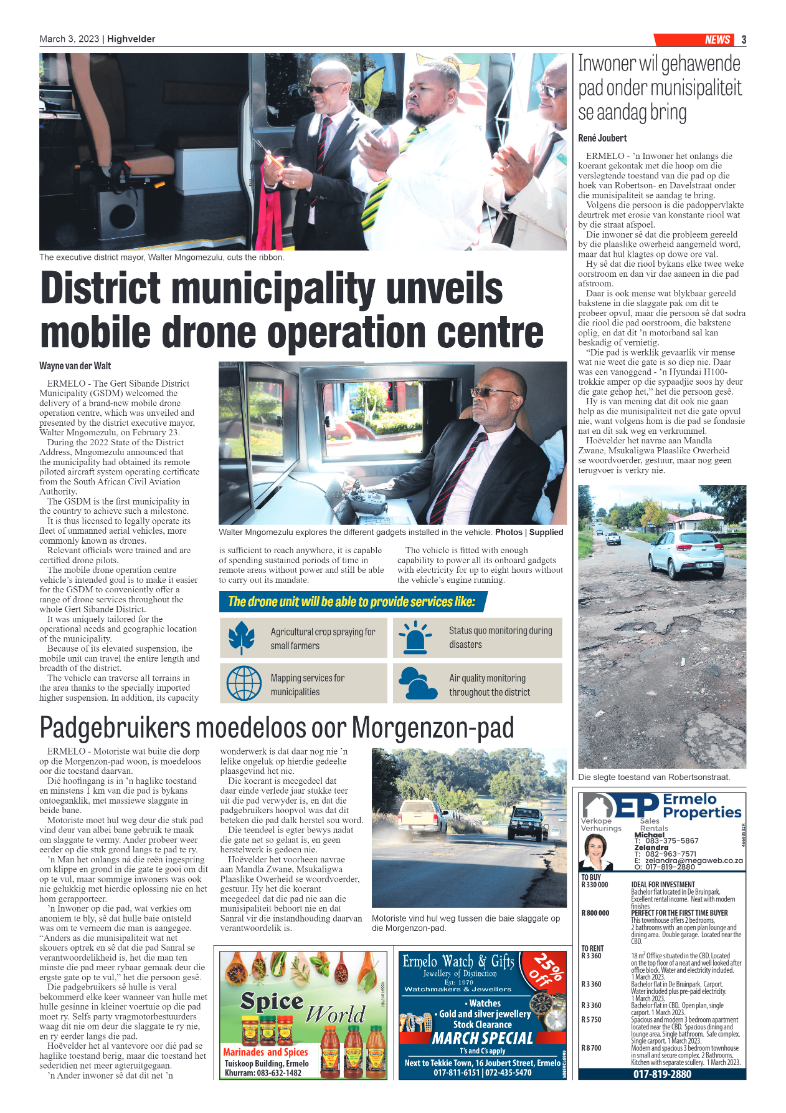 Highvelder Newspaper March 3 2023 page 3