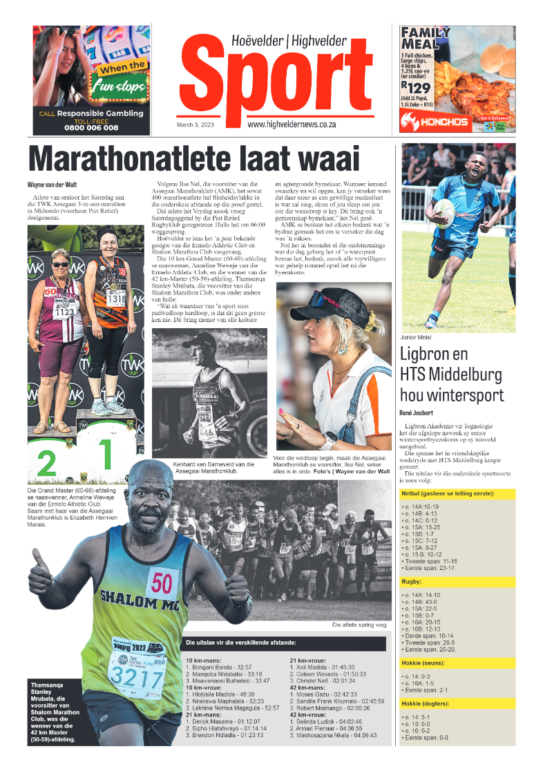 Highvelder Newspaper March 3 2023 page 8