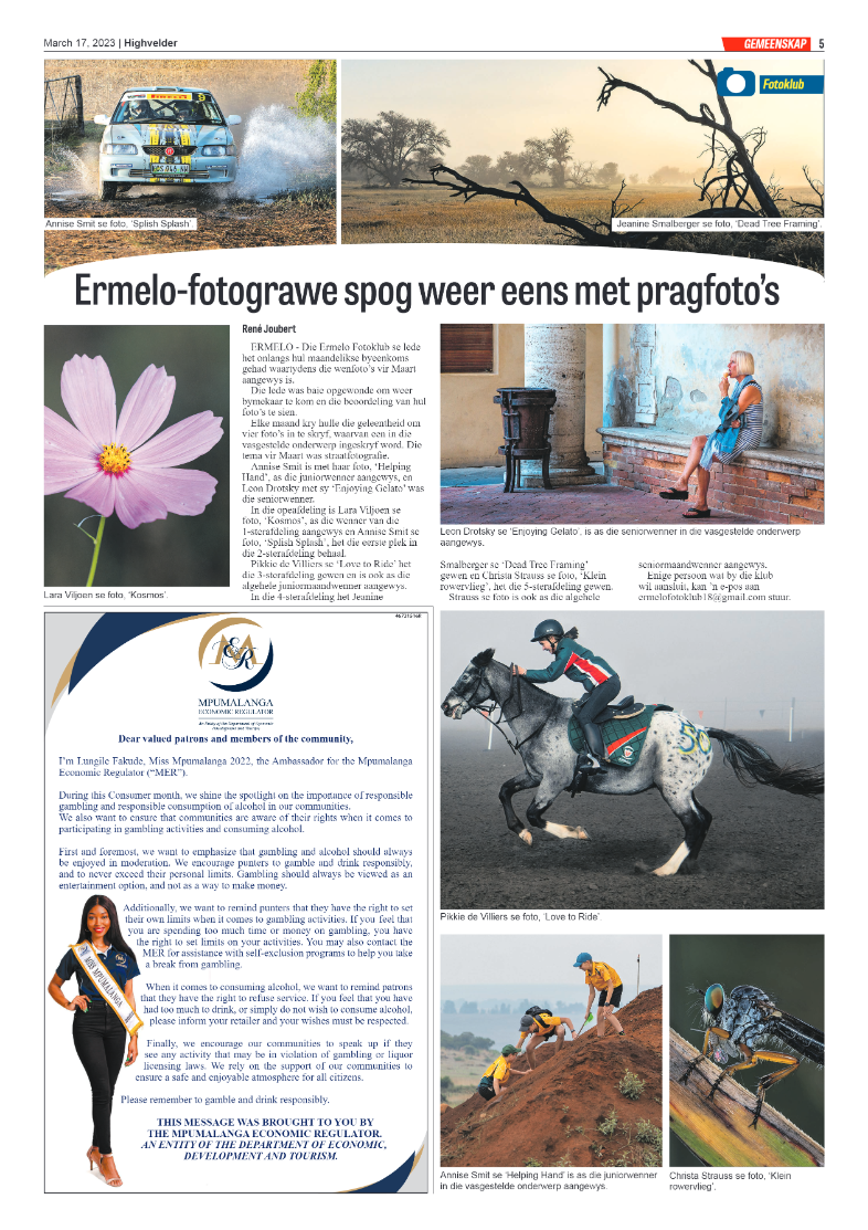 Higvelder Newspaper 17 March 2023 page 5