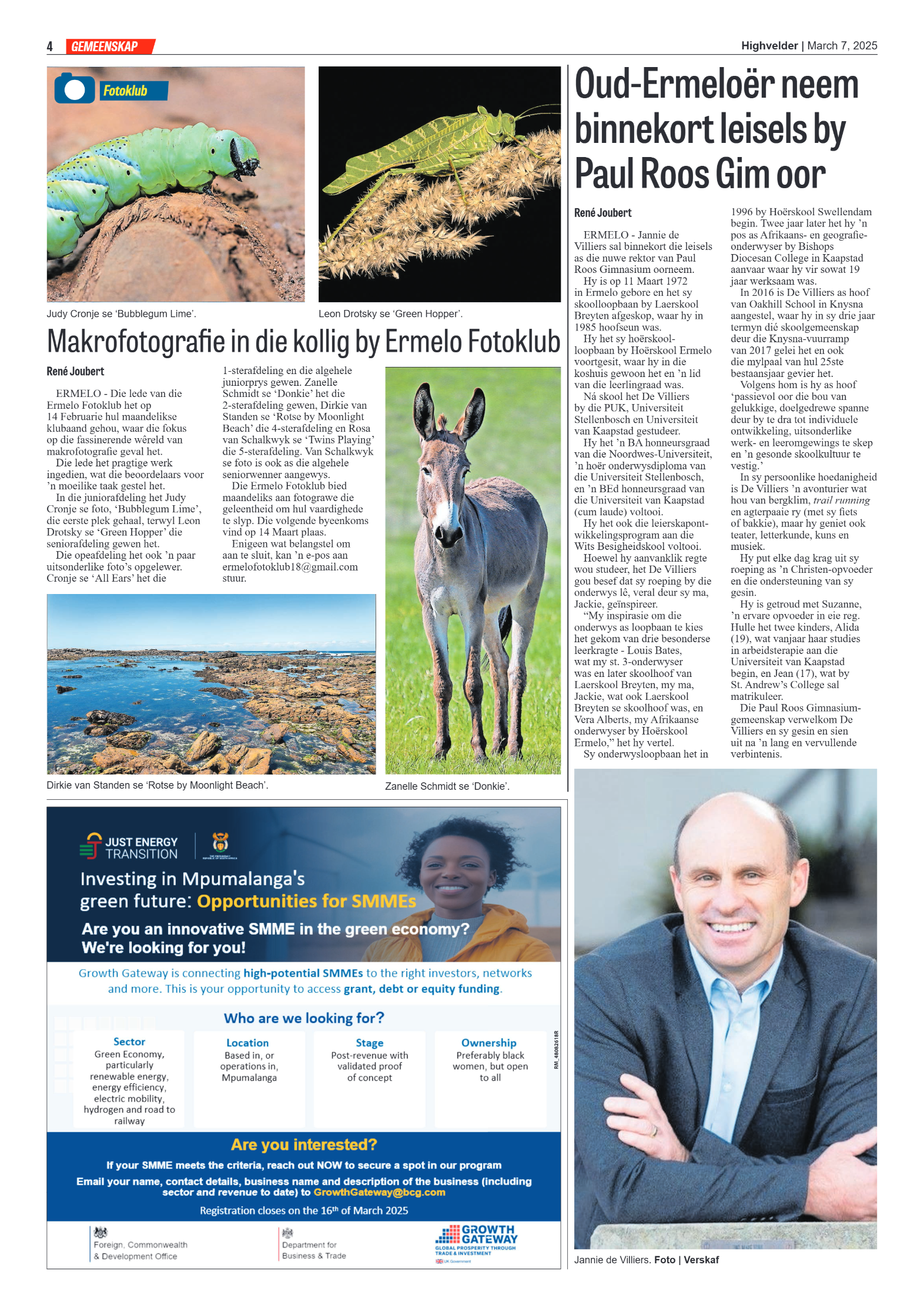 Higvelder Newspaper 7 March 2025 page 4