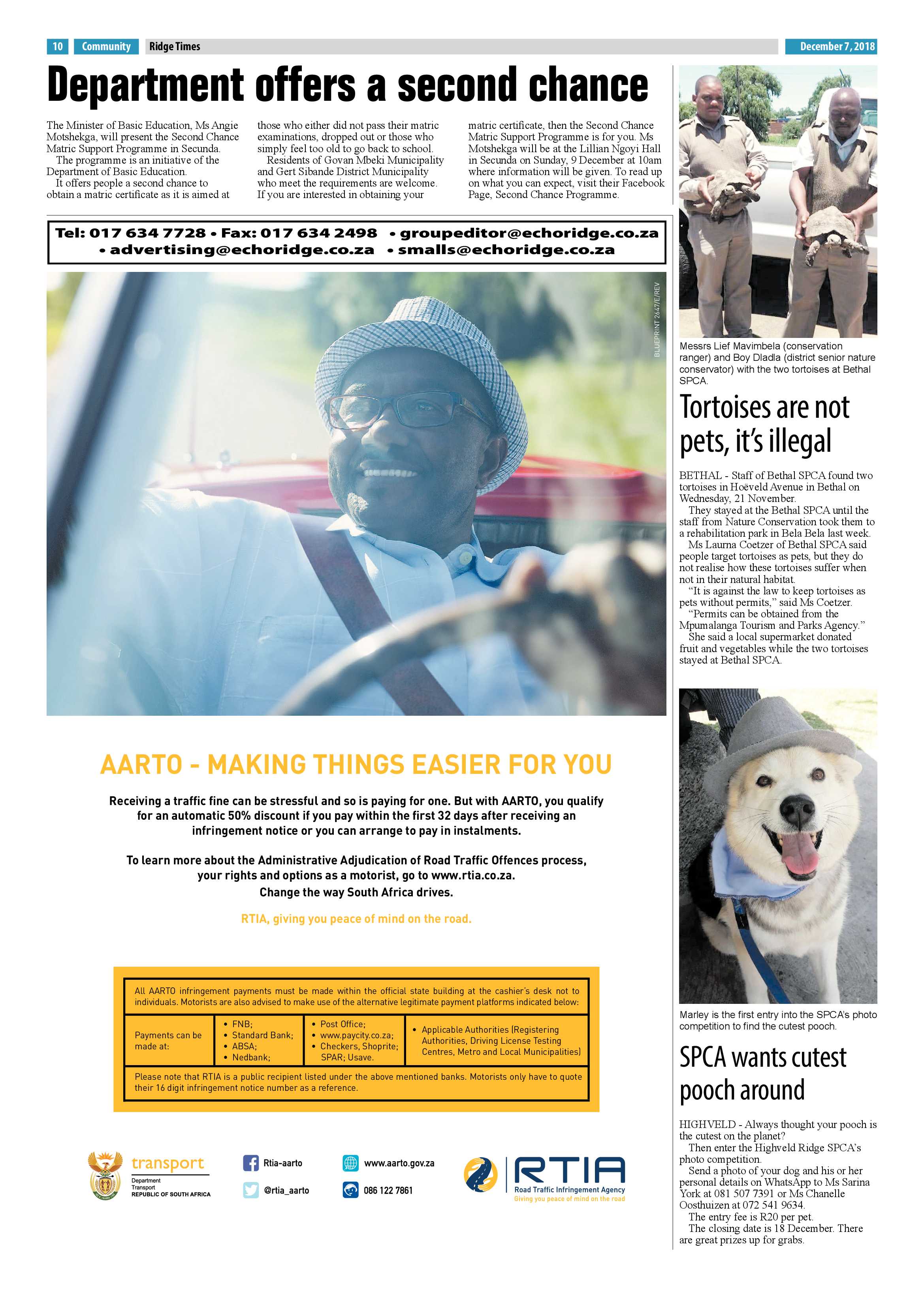 Ridge Times 7 December page 10