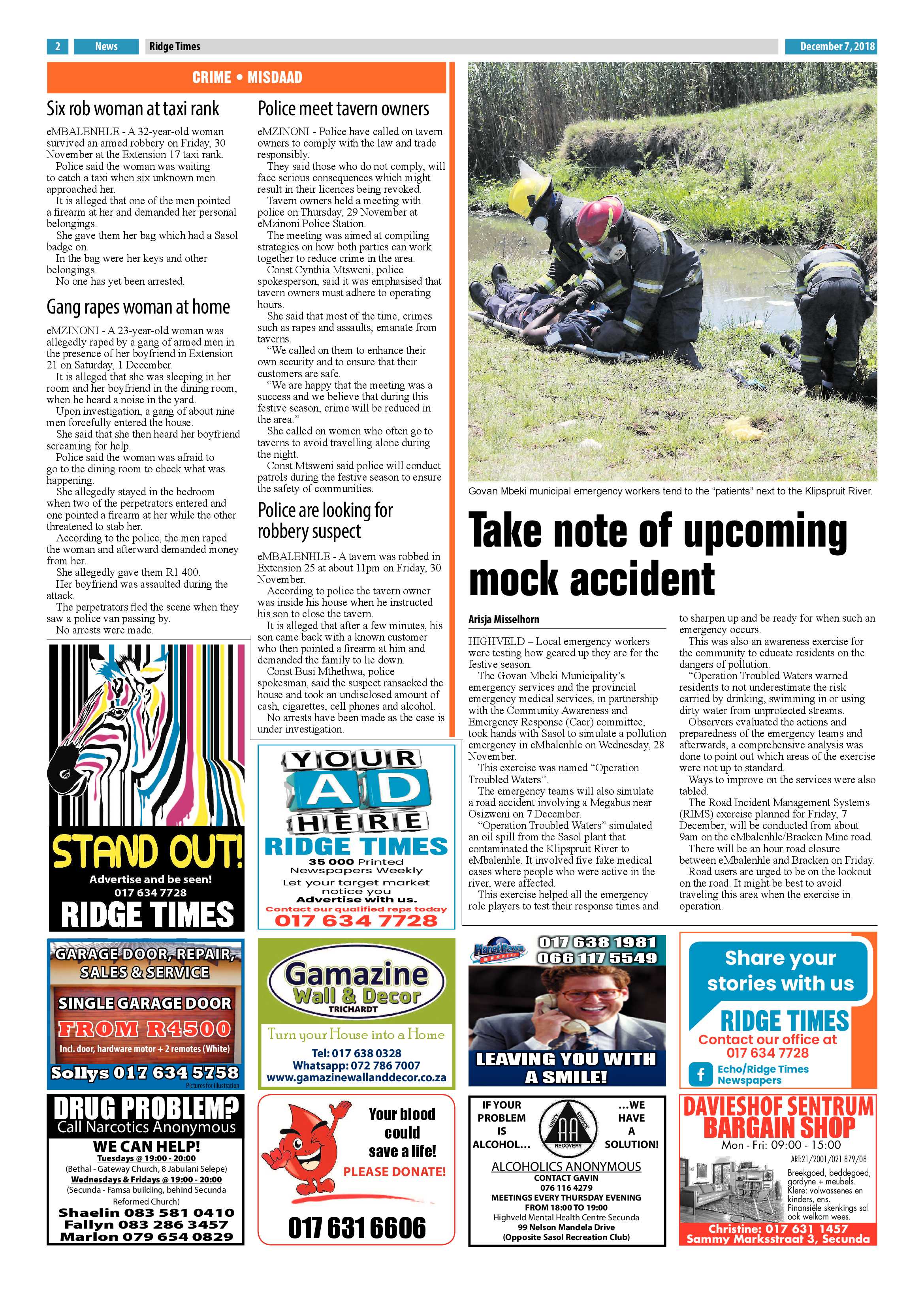 Ridge Times 7 December page 2