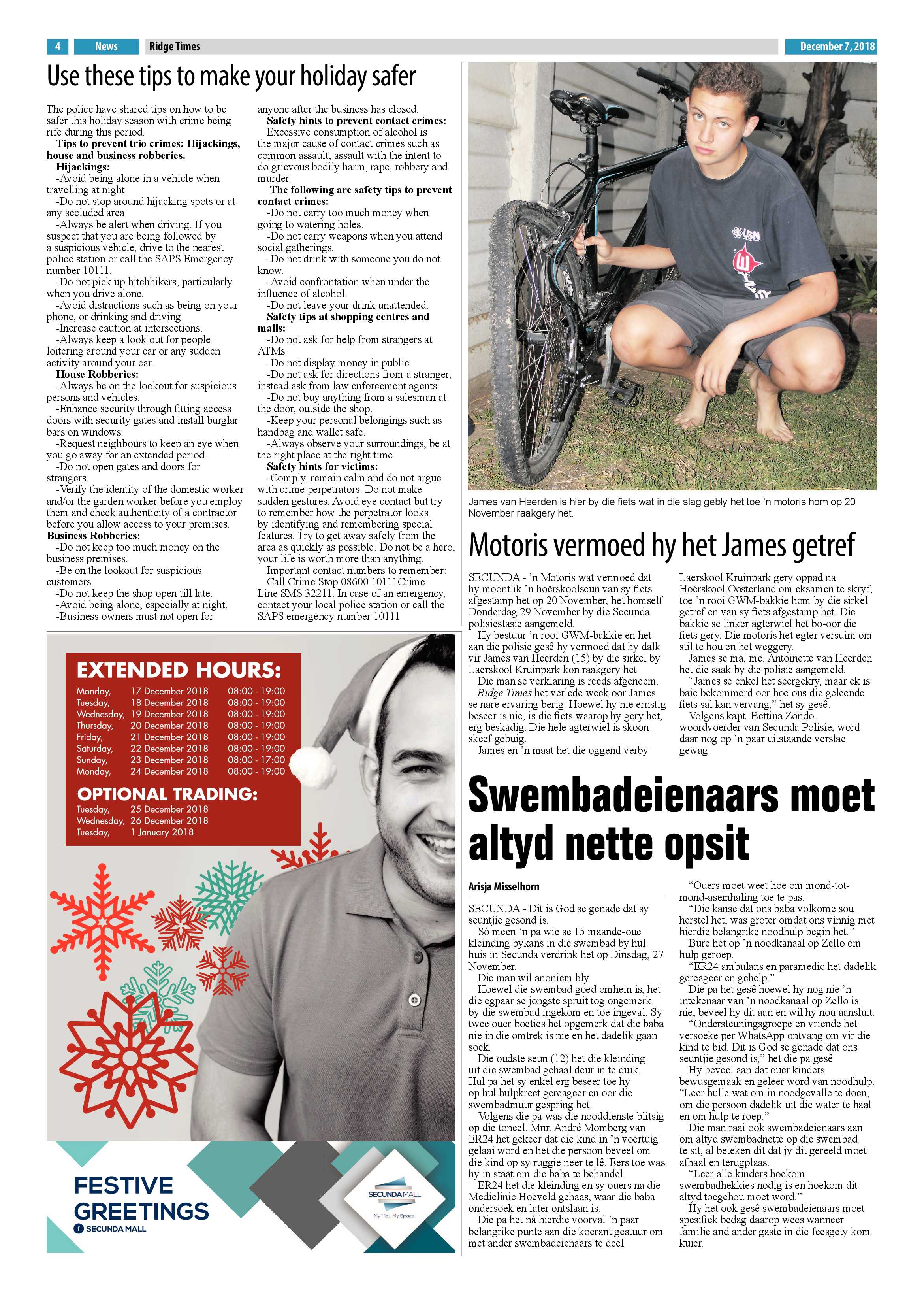 Ridge Times 7 December page 4
