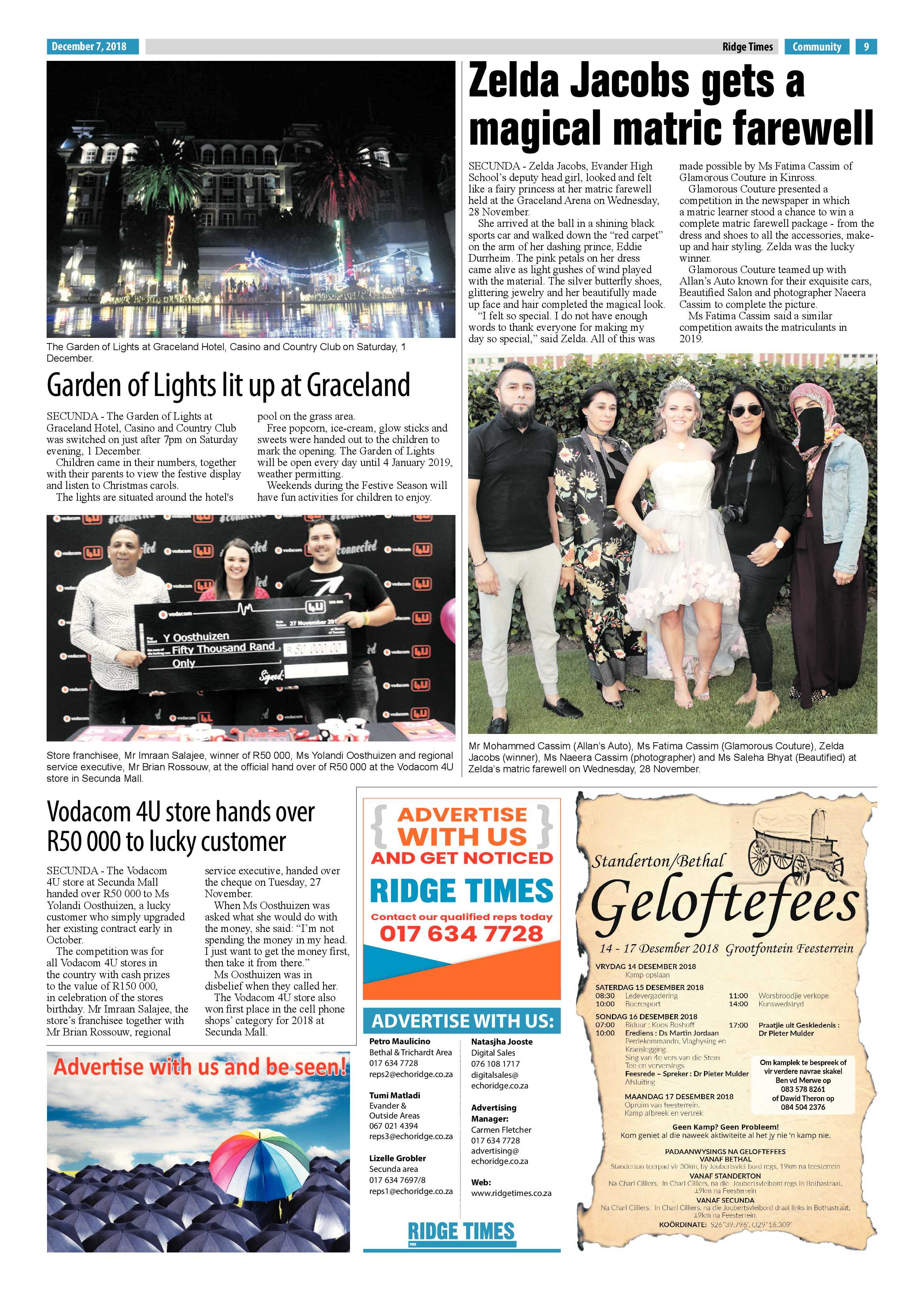 Ridge Times 7 December page 9